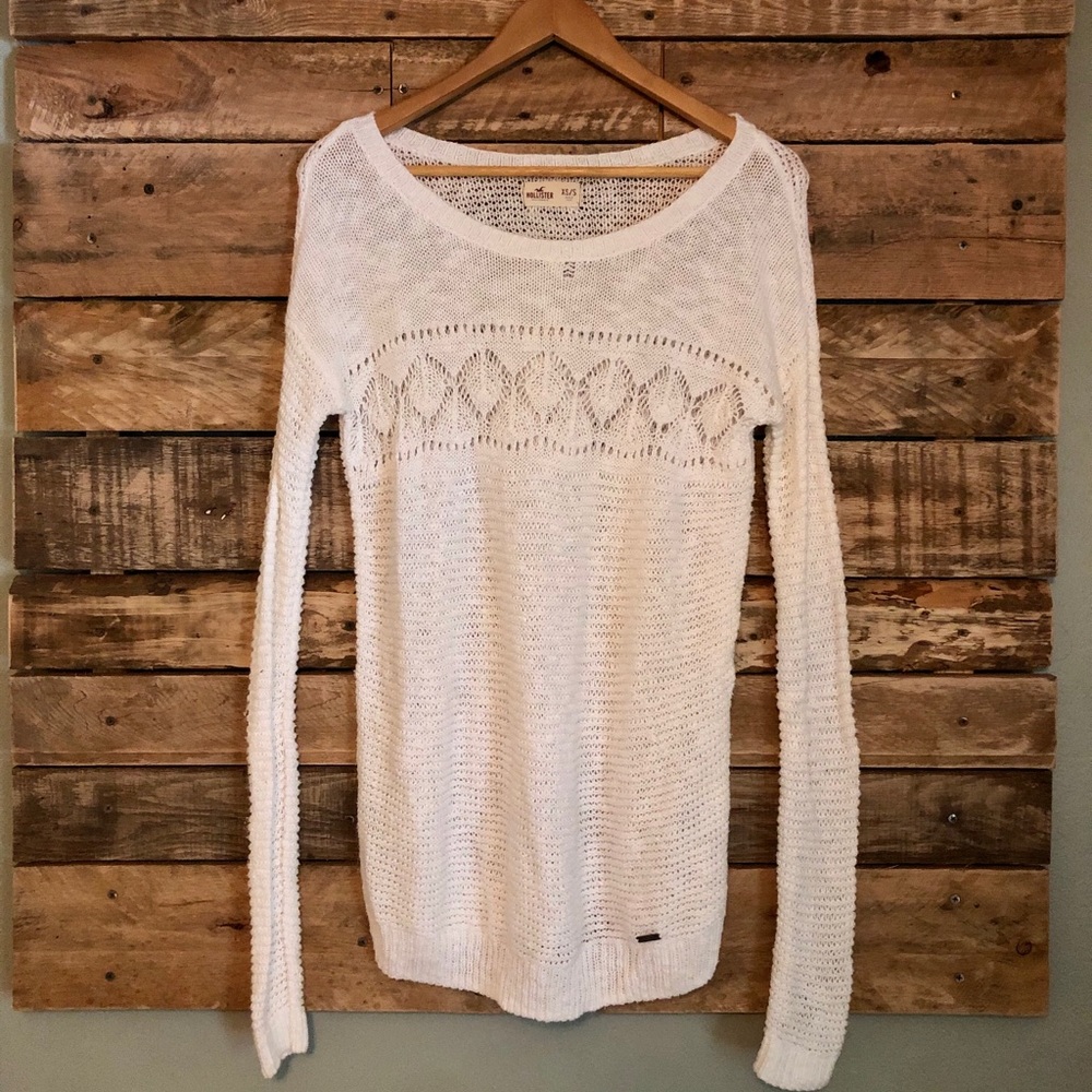 Hollister Long Sleeve Knit Sweater Size XS/S